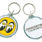 Mooneyes MNMKR024 Yellow w/ Moon Logo & California Keyring