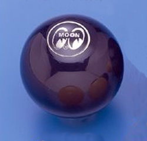 Mooneyes MNMP021BBL Large Black Gear Shift Knob w/ Moon Logo