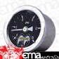 Mooneyes MNMPG110LF 1-1/2" Fuel Pressure Gauge 0-15 PSI Liquid Filled Black Face