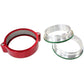 Aeroflow AF25-2750R 2.75" Billet Intercooler Quick Connect Clamp Red Finish