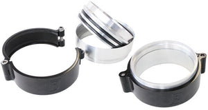 Aeroflow AF25-3000 3.0" Billet Intercooler Clamps Quick Connect Polished Clamp