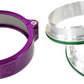 Aeroflow AF25-3000PUR 3.0" Billet Intercooler Clamps Quick Connect Purple Clamp