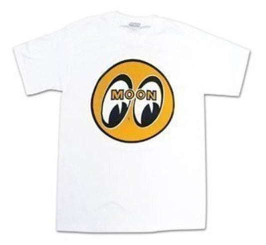 Mooneyes MNTM001 Original Logo White T-Shirt