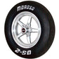 Moroso MO17023 Tyre Ds-2 Front 23 X 5-15 Bias-Ply Solid White Letters (each)