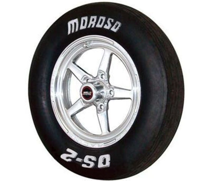 Moroso MO17023 Tyre Ds-2 Front 23 X 5-15 Bias-Ply Solid White Letters (each)