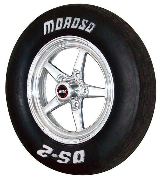 Moroso MO17026 Tyre DS-2 Front 26 X 4.5-15 Bias-Ply Solid White Letters (each)