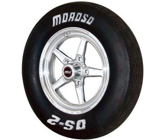 Moroso MO17028 Tyre Ds-2 Front 28 X 4.5-15 Bias-Ply Solid White Letters (each)