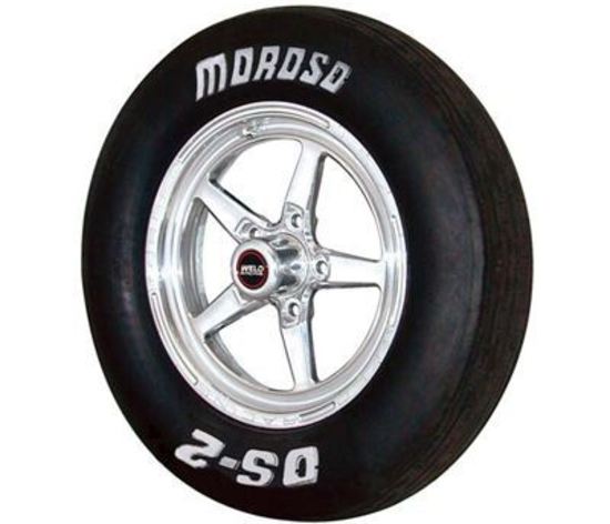 Moroso MO17040 Tyre Ds-2 Front 24 X 5-15 Bias-Ply Solid White Letters (each)