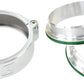 Aeroflow AF25-3000S 3.0" Billet Intercooler Clamps Quick Connect Silver Clamp