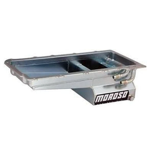 Moroso MO20141 GM LS Series 5.7L/350 Street/Strip 7 Quart (6.62L) Oil Pan 6" Deep Baffled
