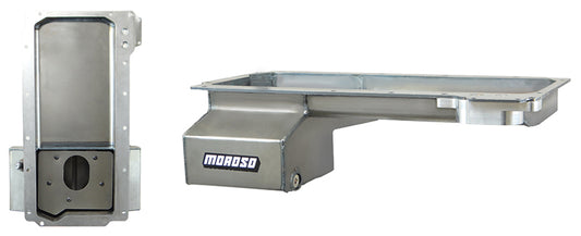 Moroso MO20146 Chev LS Series Oil Pan Fabricated Steel 6" Deep 6.15L