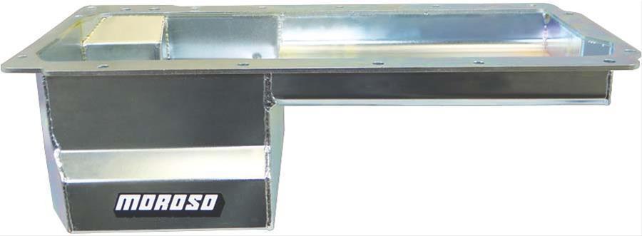 Moroso MO20148 GM LS Camaro Road Race Oil Pan 6" Deep 7 Quart (6.62L) Rear Sump Conversion