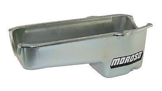 Moroso MO20184 Chev SB 1980-85 6 QT 8-1/4" Deep Street/Strip Oil Pan RH Dipstick