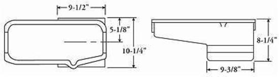 Moroso MO20190 Chev SB 262-400 1958-'79 Street/Strip Oil Pan 8-1/4" Deep 7 Quart (6.62L)