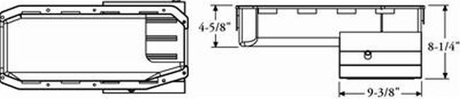 Moroso MO20195 Chev SB Pre 1980 Stroker Oil Pan 8.250" Deep 7 Quart (6.62L)