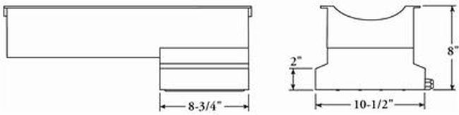 Moroso MO20413 Chev BB Gen V/VI Street/Strip Oil Pan 8" Deep 6 Qt