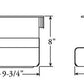 Moroso MO20558 Ford 302/351C Street/Strip Oil Pan 8" Deep Front Sump 7 Quart (6.62L)