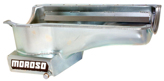 Moroso MO20558 Ford 302/351C Street/Strip Oil Pan 8" Deep Front Sump 7 Quart (6.62L)