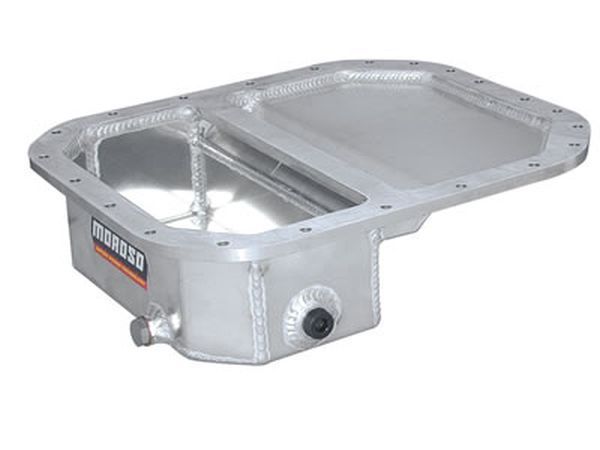 Moroso MO20942 for Mazda 13B Rotary RX-3 & RX-4 Street/Strip Oil Pan 4" Deep 6 Qt
