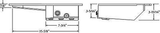 Moroso | MO20969 | Mitsubishi Evo 10 2008-Up Fabricated Alloy Race Oil Pan