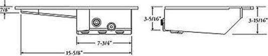 Moroso | MO20969 | Mitsubishi Evo 10 2008-Up Fabricated Alloy Race Oil Pan