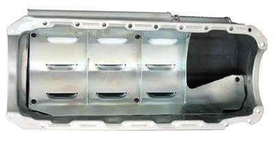 Moroso MO21047 Oil Pan Suits Chevy Big Block Steel Clear Zinc Capacity 7 Quart (6.62L). Depth 8"