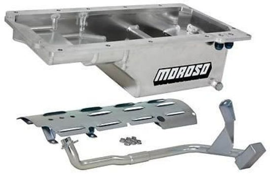 Moroso MO21150 Chev 350 SB LS1 Ls6 Street/Strip Oil Pan 6" Deep w/ Pickup & Tray