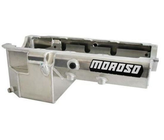 Moroso MO21601 Oil Pan Drag Race BBc Alum. Stage Ii Mark 42 Pc. Rear Seal