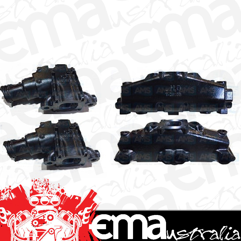 H20 Performance Parts MercruiserDryJointKit Mercruiser Dry Joint Riser & Exhaust Manifold Assembly