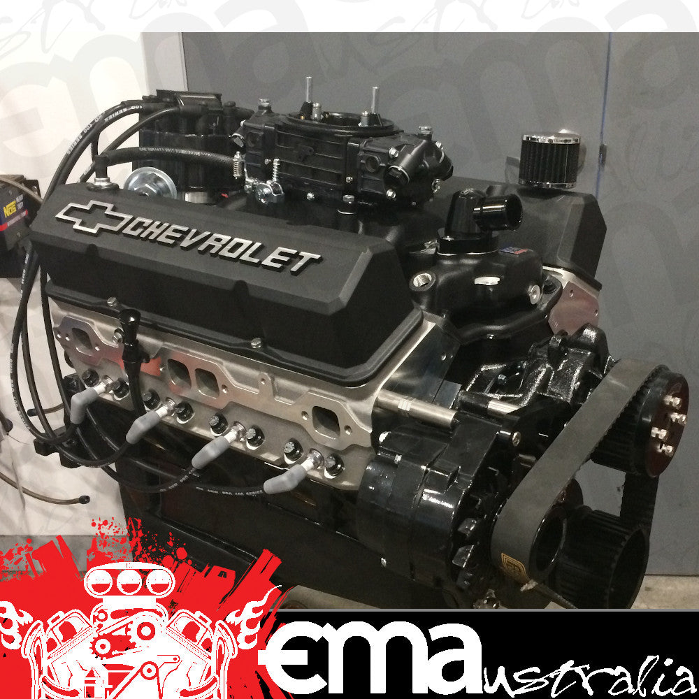 Engine Master Australia MidnightSpecial383 Midnightspecial383 Ema-Midnight Special Chev 383 Stroker Turnkey Engine Alloy Heads 430HP/450Ftlbs