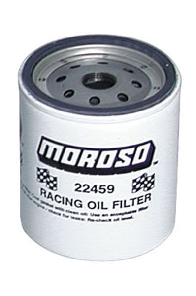 Moroso MO22459 Universal Race Oil Filter 13/16 In.-16 UNF Thread 4.281" High