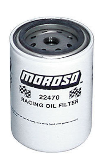 Moroso MO22470 Universal Race Oil Filter 3/4 In.-16 UNF Thread 5.250" High