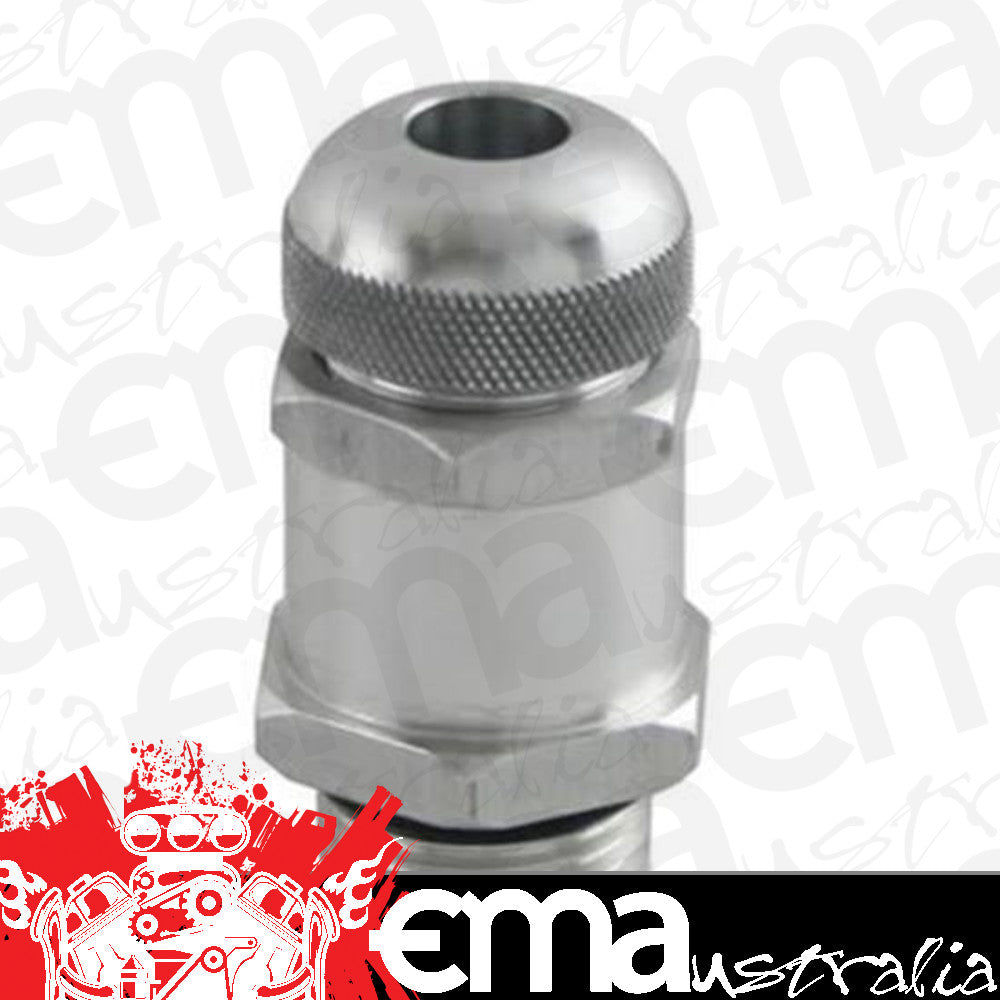 Moroso MO22630 Vacuum Relief Valve; -12 An Male; Gland Seal; Aluminium