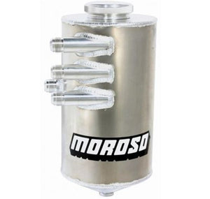 Moroso MO22688 Dry Sump Oil Tank; Three -12An Inlets; 15 In.; 6 Quart; Oil Tanks without Integral Breathers and Number 12 Breather Fitting Use w/Pn[85