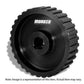 Moroso MO23547 Dry Sump Oil Pump Pulley; Pump Pulley 36; 1.00 In. Wide Drive Belt; Accept 5/8 In. Shaft; 4 Set Screws To Lock Pulley In Positive Manne