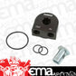 Moroso MO23683 90 Degree Adapter 13/16 Thread 2-5/8 Seal Billet Aluminium Fits Chevrolet LS1 Small Blocks