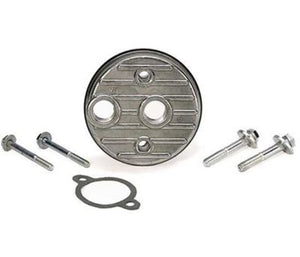Moroso MO23770 Adapter Oil Filter Bypass Bolt-On Aluminium Natural 1/2 In. Npt Inlet/Outlet Kit