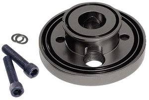 Chevy small block Gen I 262-400 C.I.D. & Big Block Mark IV 396-454 C.I.D. Filter Adapter Style: Bolt-on bypass adapter Chev V8 Billet Oil Plate -10 Orb Inlet/Outlet Moroso MO23782