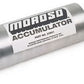 Moroso MO23901 Engine Oil Accumulator 1.4L w/Shut Off Valve 10.0" X 4.25"
