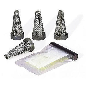 Moroso MO23965 Filter Fitting Screen Kit.817" Od X 1.75" Long 4 Pack Inc Epoxy