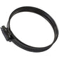 Constant Tension Dual Bead Black Stainless Hose Clamp 42mm (1.65") to 59mm (2.32") Clamping Range