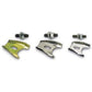 Moroso MO26211 Distributor Hold-Down Clamp Steel Chrome Stud Mount Ford (each)