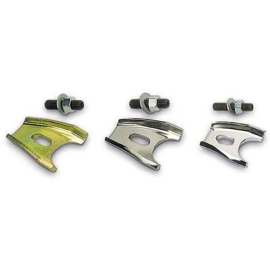 Moroso MO26211 Distributor Hold-Down Clamp Steel Chrome Stud Mount Ford (each)