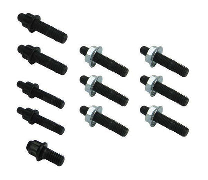 Moroso MO38361 Oil Pan Stud Kit 12 Point Nuts Suit Chev BB