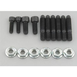 Moroso MO38387 Oil Pan Studs Black Oxide Hex Nut Chevy Big Block Kit
