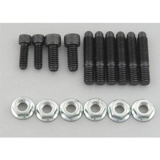 Moroso MO38387 Oil Pan Studs Black Oxide Hex Nut Chevy Big Block Kit