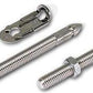 Moroso MO39010 Aluminium Quick Release Hood Pin Kit 3/8" Stud 4" Long