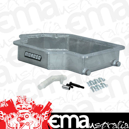 Moroso MO42020 GM Turbo 400 Transmission Pan 3" Depth Fabricated Alloy