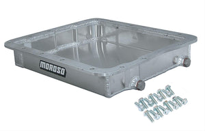 Moroso MO42025 GM 700R4 Transmission Pan 2.375" Deep Fabricated Alloy