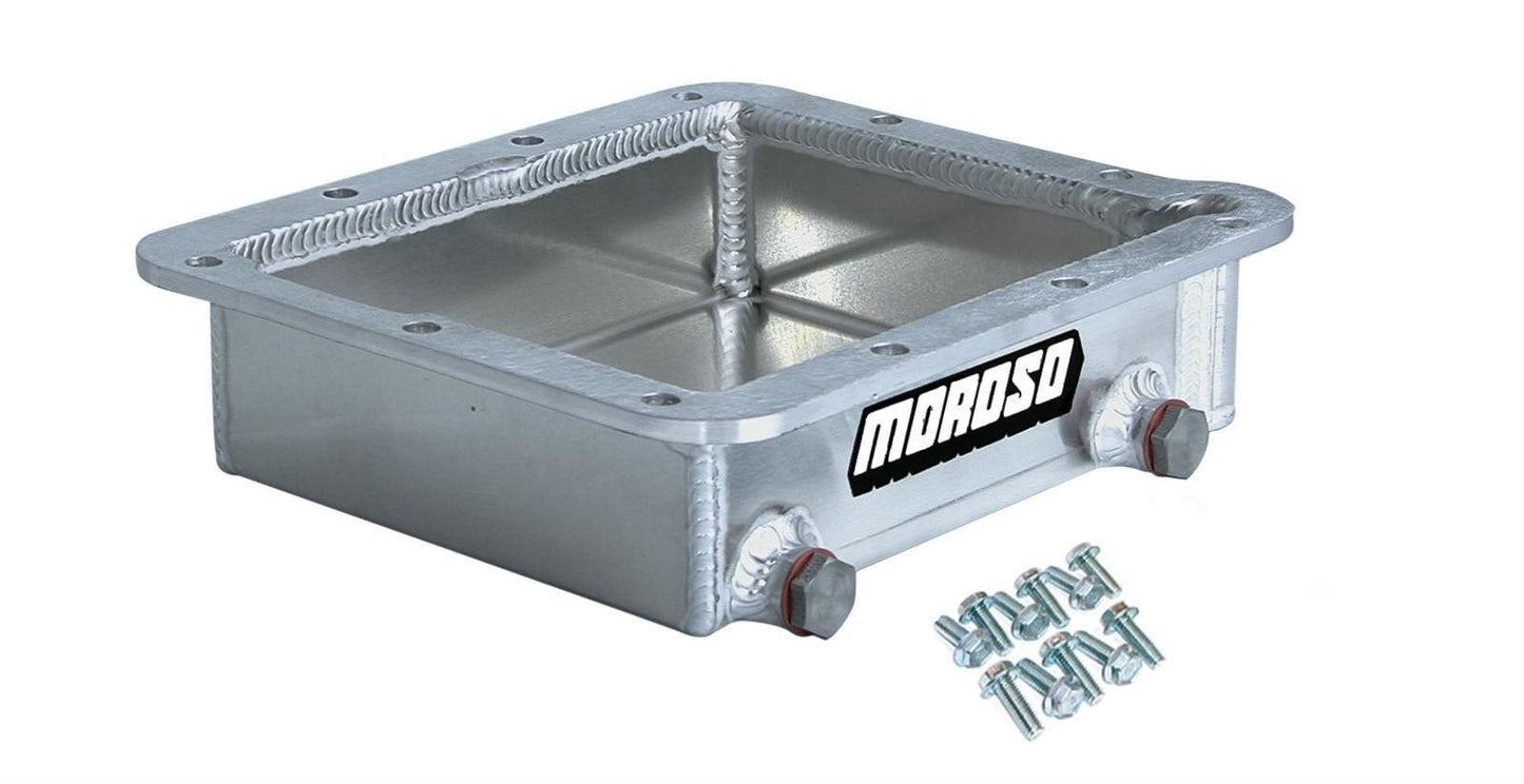 Moroso MO42040 Ford C4 Transmission Pan 2.5" Depth Fabricated Alloy